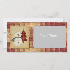Sew jul Photo Card Julkort