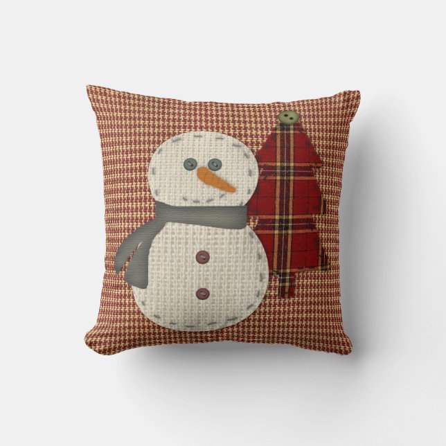 Sew jul Pillow Kudde (Framsida)
