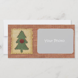 Sew Julgran-Anpassningsbarnas julfotkort Julkort