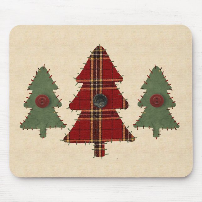 Sew Julgran Mousepad Musmatta (Framsidan)