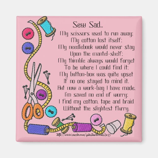 "Sew Ledsen.." Magnet (Framsidan)