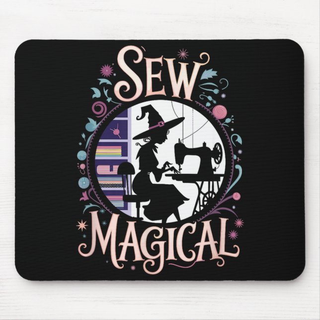 Sew Magical Funny Halloween Sewing  Musmatta (Framsidan)