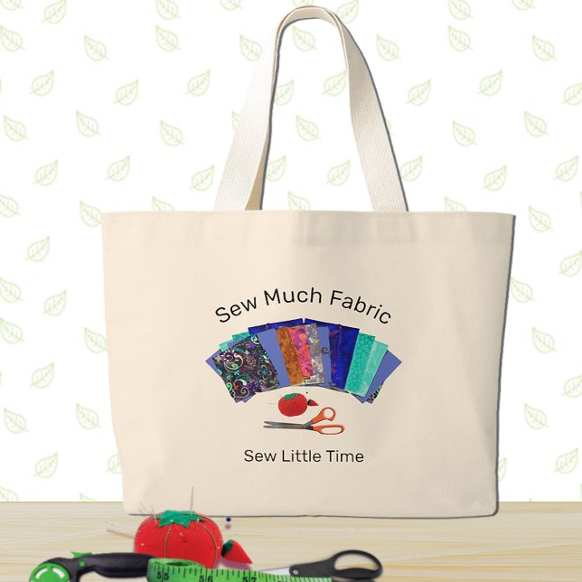 Sew Much Fabric Quilters Jumbo Tygkasse (Skapare uppladdad)