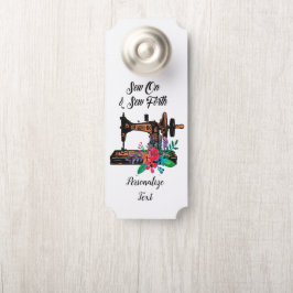 Sew On & Sew Forth Quote Seamstress Tailor Room