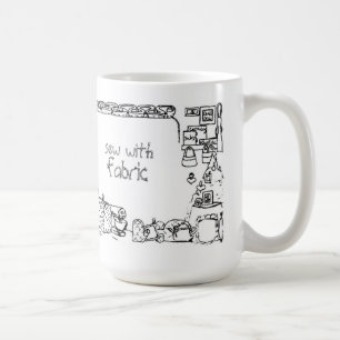 Sew with Fabric Mugg