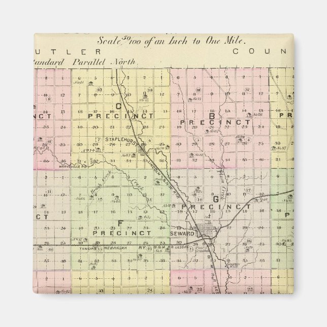 Seward County, Nebraska Magnet (Framsidan)