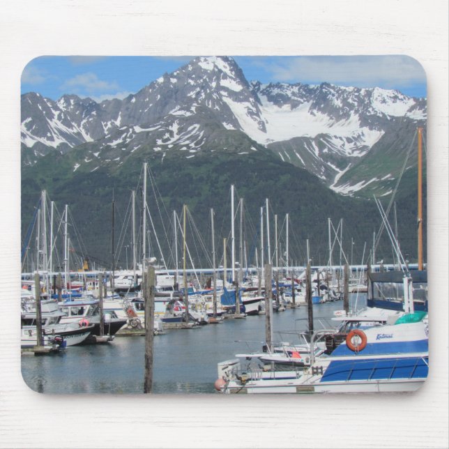 Seward hamn, Alaska Musmatta (Framsidan)