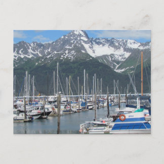 Seward hamn, Alaska Vykort