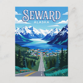 Seward USA Vykort