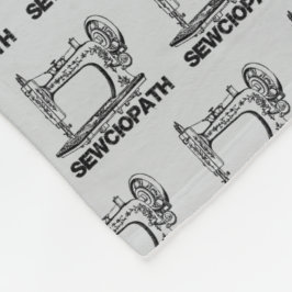 Sewciopath Antique Sewing Machine Fun Fleecefilt