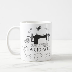 Sewciopath Rolig presentidé för sömnålskare  Kaffemugg