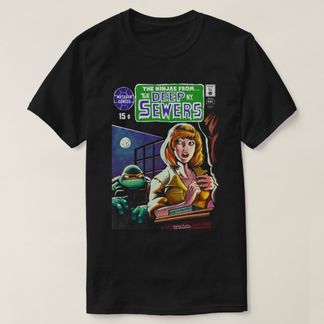 Sewer Sak T Shirt (Design framsida)