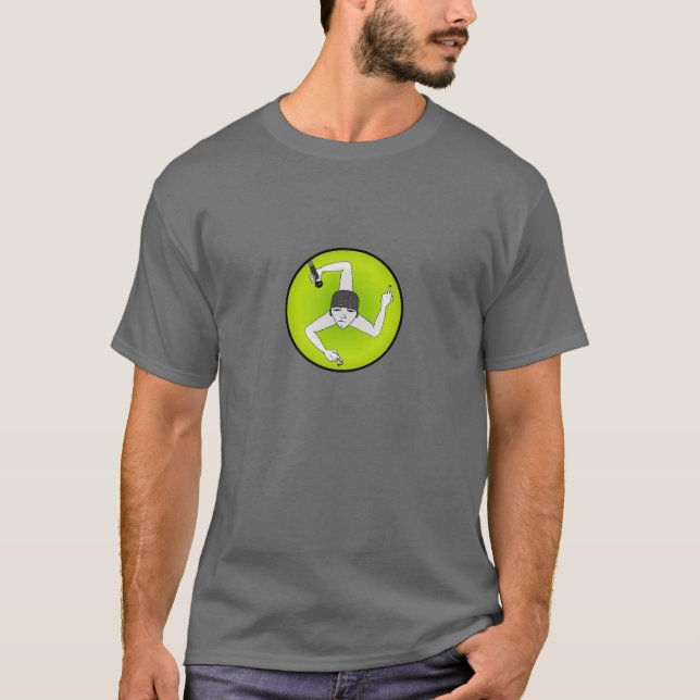 Sewerside "Trinacria ", Tee (Framsida)