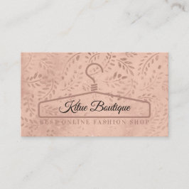 Sewing Botanical Boho Hanger Visitkort