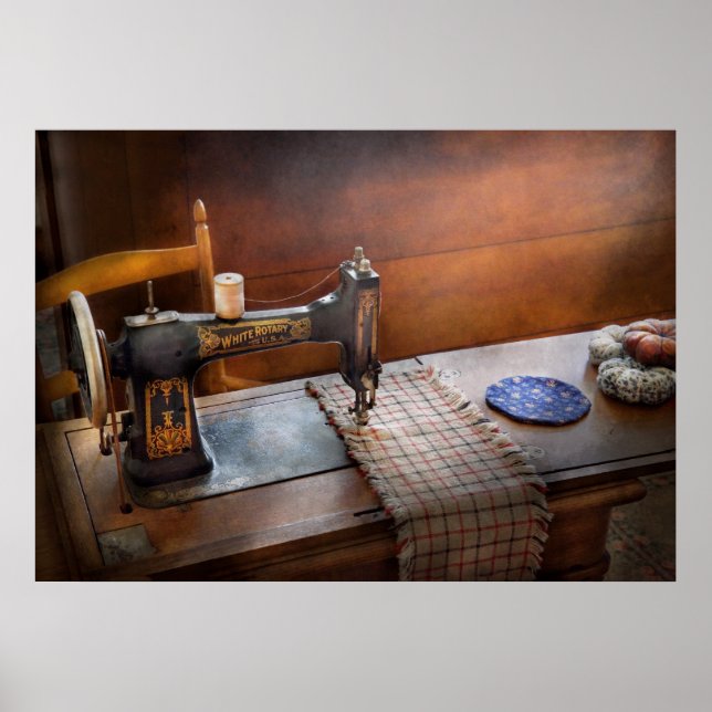 Sewing - det är bara svartvitt poster (Framsidan)