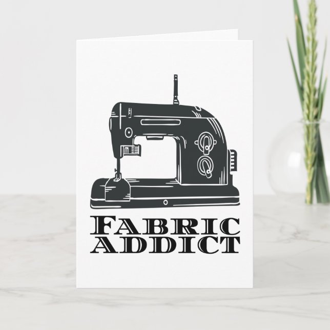 Sewing - Fabric Addict Kort (Framsida)