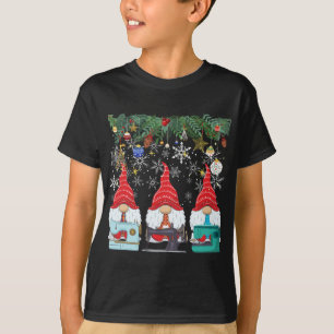 Sewing Gnomes Quilting Gnomies Julafton - Quilter T Shirt