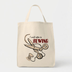 Sewing Livsmedel Tote Tygkasse