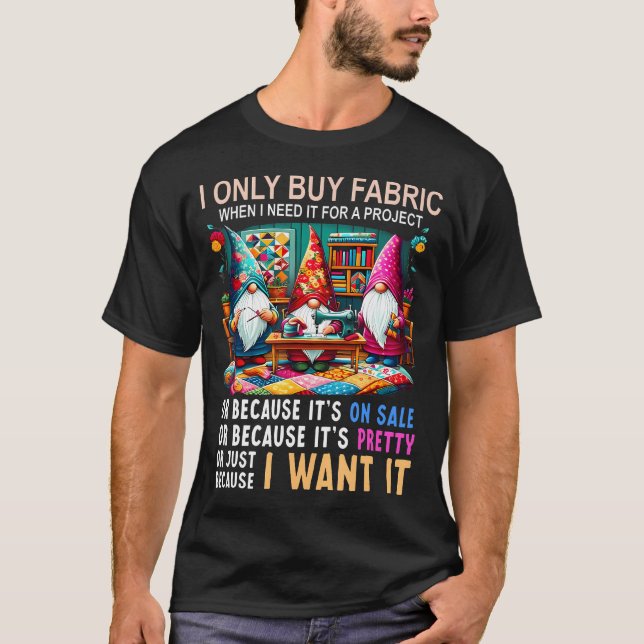 Sewing Machine Lover  Quilt Sew Quilting Fan T Shirt (Framsida)