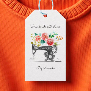 Sewing Maskin Black Tailor Dressmaker Gift Märkre Presentetikett