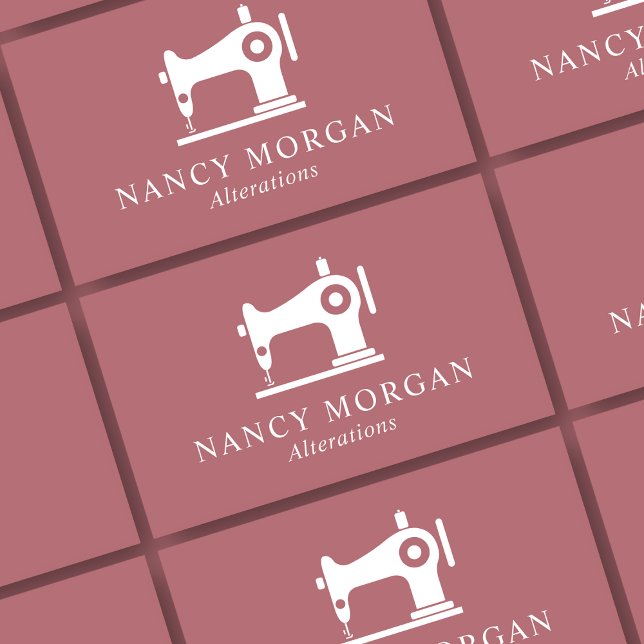 Sewing Maskin Dusty Ro Visitkort (Skapare uppladdad)