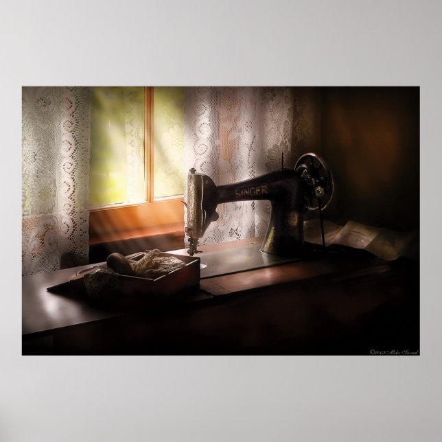 Sewing Maskin - Singer II Poster (Framsidan)