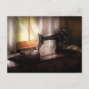 Sewing Maskin - Singer II Vykort