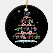 Sewing Maskiner Julgran Funny Sewing