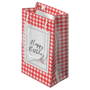 Sewing Nål Birthday Gingham