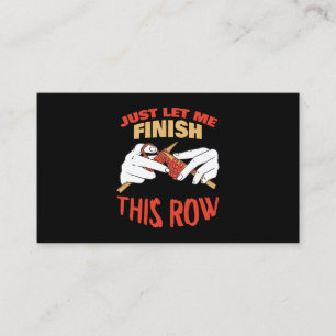 Sewing Quilting Tailor Dressmaker Funny Knitting L Visitkort