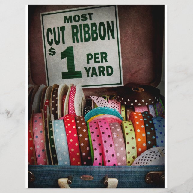 Sewing - Ribbon by yard Reklamblad (Framsidan)