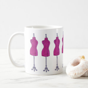 Sewing Tailor Mode Costume Designer Mannequin Kaffemugg