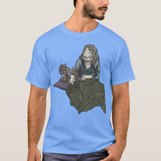Sewing Witch T Shirt
