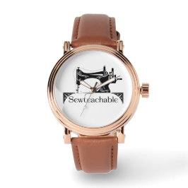 Sewteachable eWatch Watch (Brown) Armbandsur