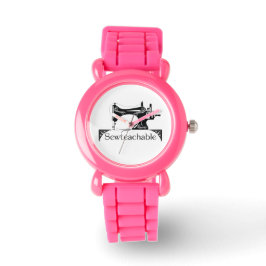 Sewteachable eWatch Watch (Pink) Armbandsur