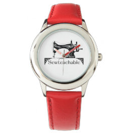 Sewteachable eWatch Watch (Red) Armbandsur