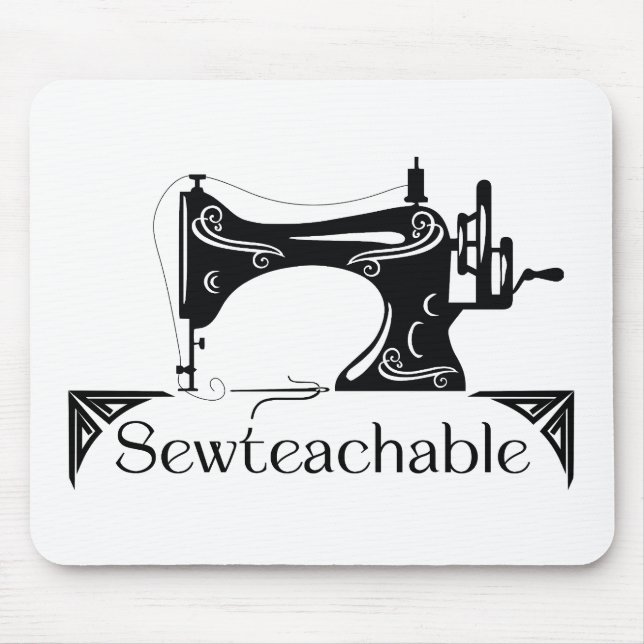 Sewteachable Vintage Sewing Machine Musmatta (Framsidan)
