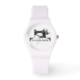 Sewteachable Watch (White) Armbandsur
