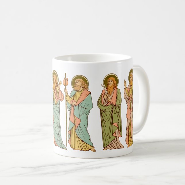 Sex apostlar (RLS 20a) Kaffe kopp (Framsida höger)