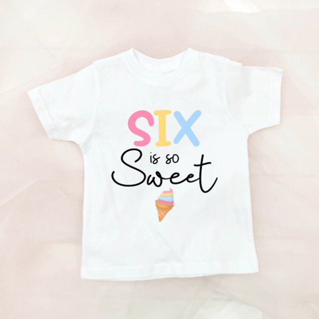 Sex är så sött isgrädda sommardag i 6e t shirt (Skapare uppladdad)