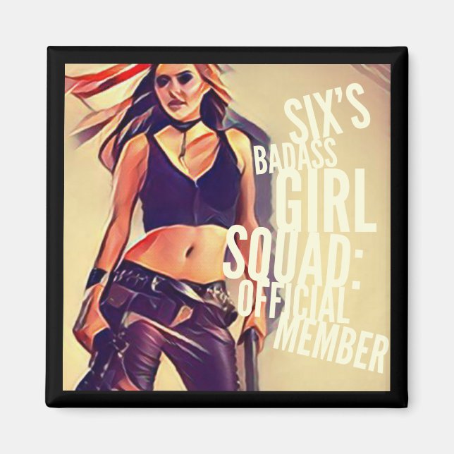 Sex Badass Girl Squad: Magnet (Framsidan)