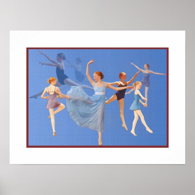 Sex Ballerinas Dancing Poster (Framsidan)
