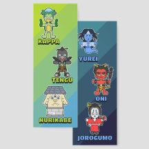 Sex Berömdar Yokai-Japansk Folklore