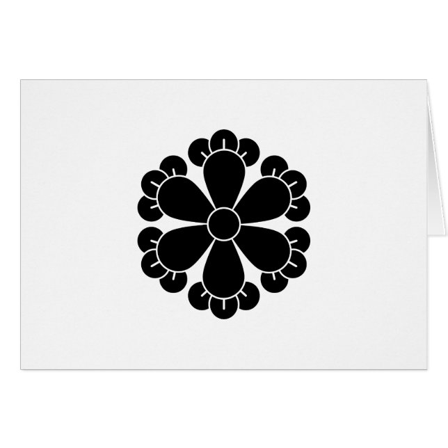 Sex cloves hälsningskort (Framsidan Horizontal)