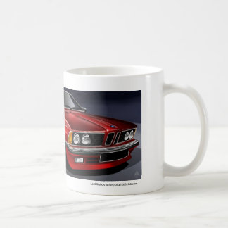 Sex Coupemugg för serie 635csi Kaffemugg