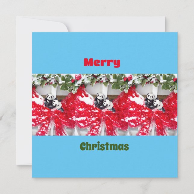 Sex Darling Pandas vid jul (Framsida)