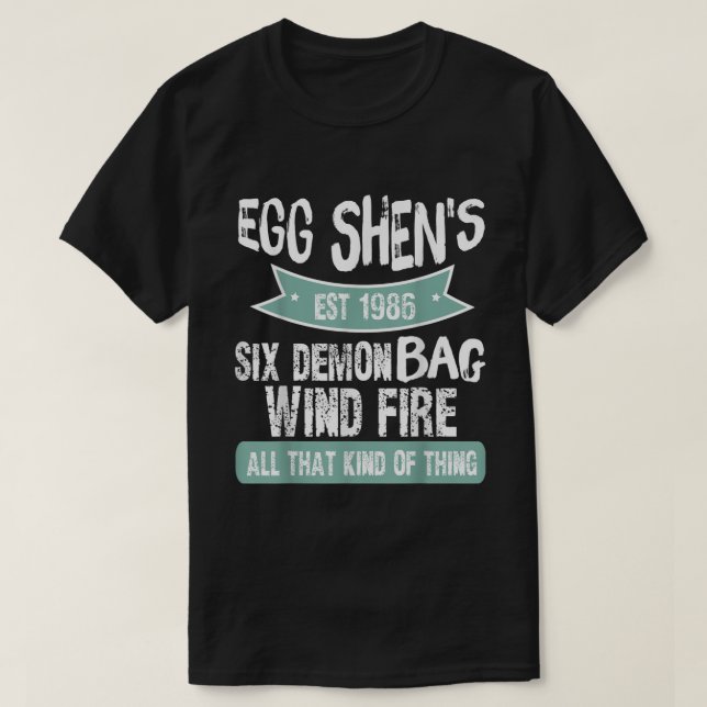 Sex demon Bag är ett stort problem i liten China T Shirt (Design framsida)