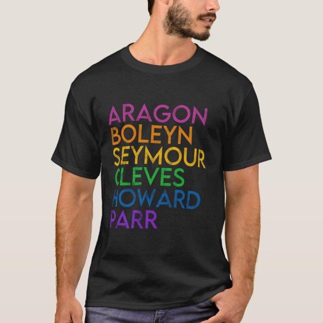 Sex Ex frun British History Historian Musical Kärl T Shirt (Framsida)