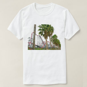 Sex Flaggor Magic Mountain California T Shirt