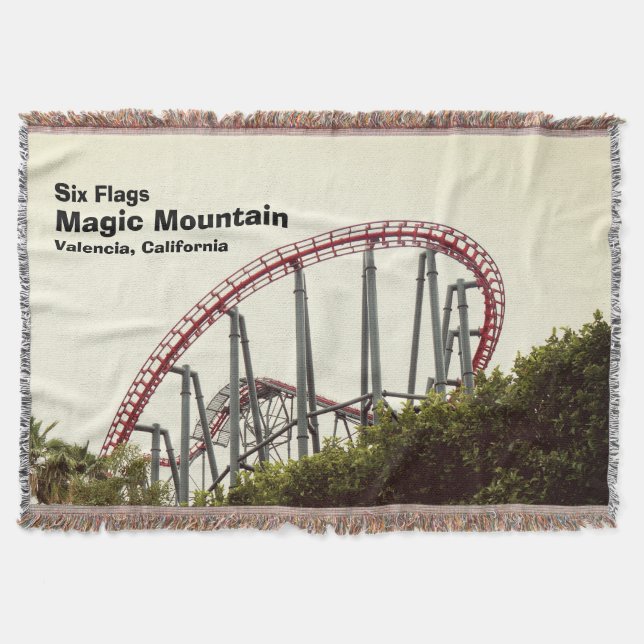 Sex Flaggor Magic Mountain Filt (Framsidan)